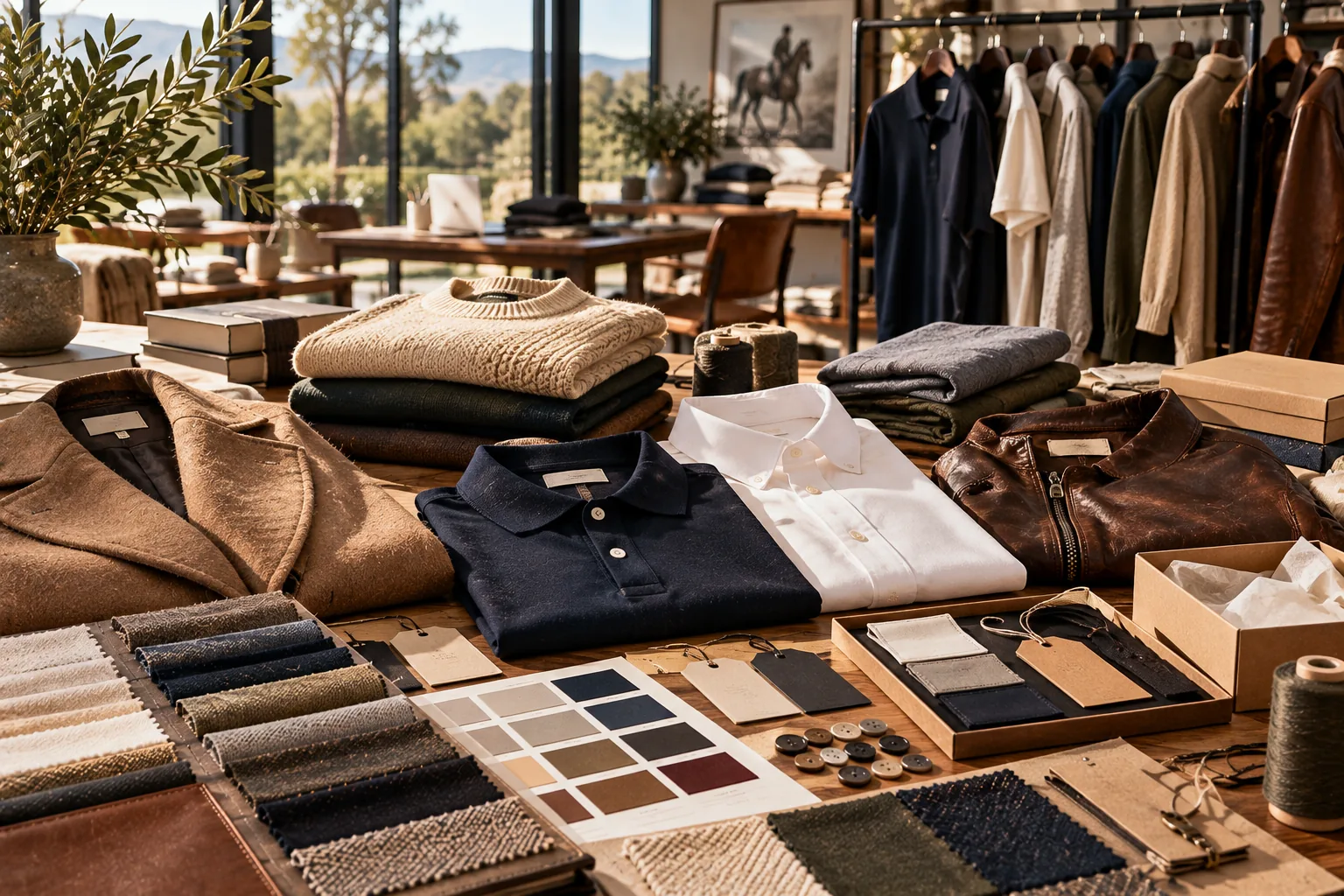 Custom and private label apparel development with Argentine materials, garments and design capabilities.