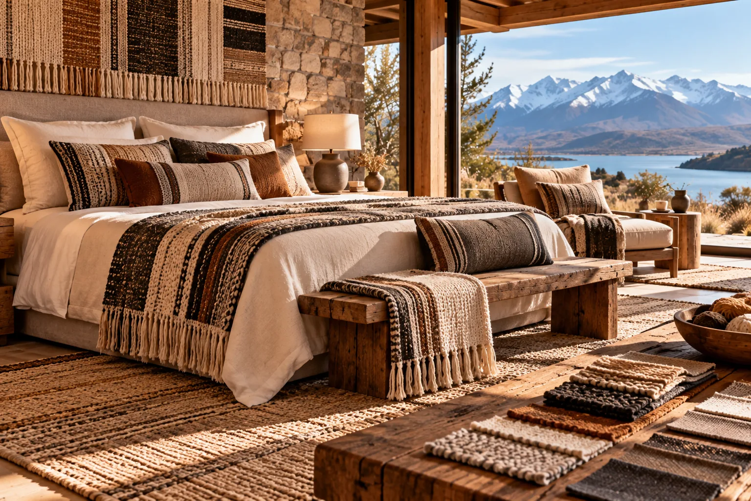 Custom Argentine textile collections for hotels, hospitality projects and international private label buyers.